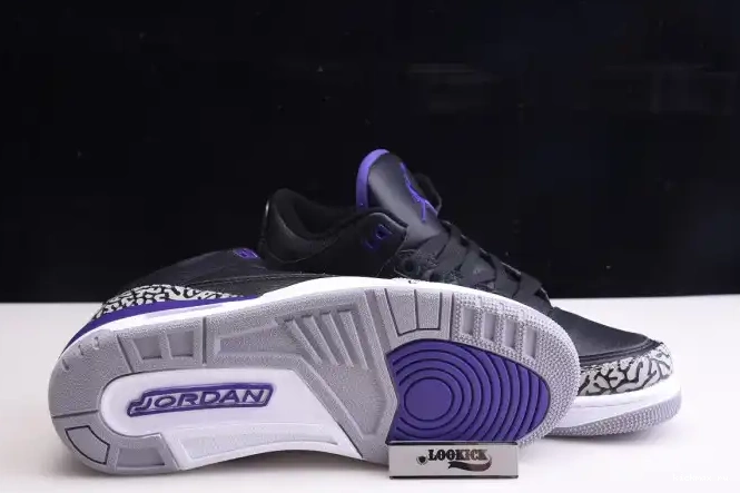 Cheap Black Court 3 Purple CT8532-050 Jordan Air Retro 0419